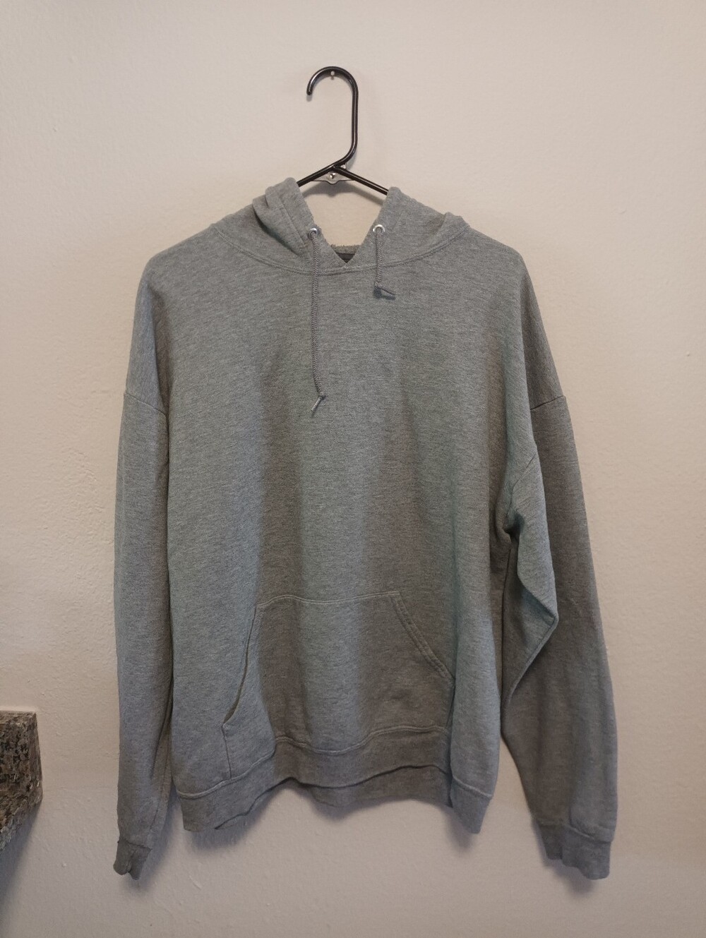 Grey Fruit Of The Loom Hoodie
